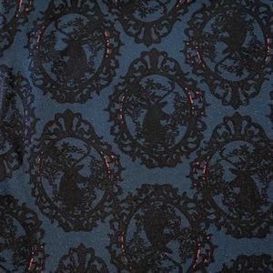 Victorian Deer Cameo EUC TC LuLaRoe Leggings